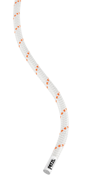 Corde statique 9mm orange, 22 kN, 56g, PUSH, PETZL