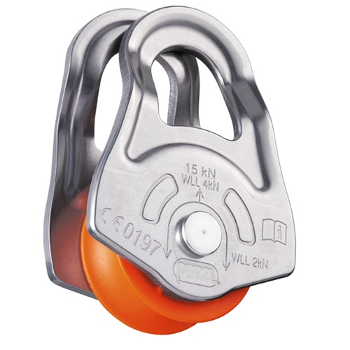 Poulie à flasques oscillantes, 4kN, PETZL